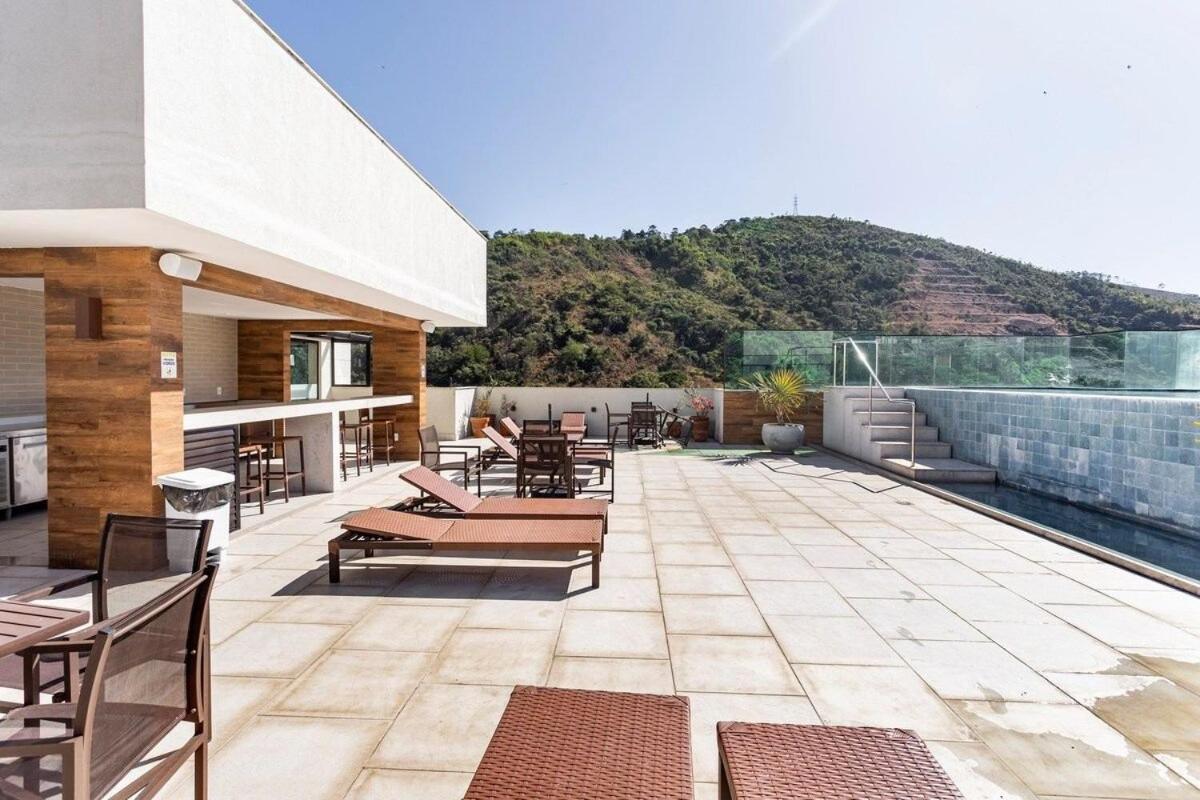 Apto Itaipava, Piscina Borda Infinita, Montanha Petropolis  Ngoại thất bức ảnh