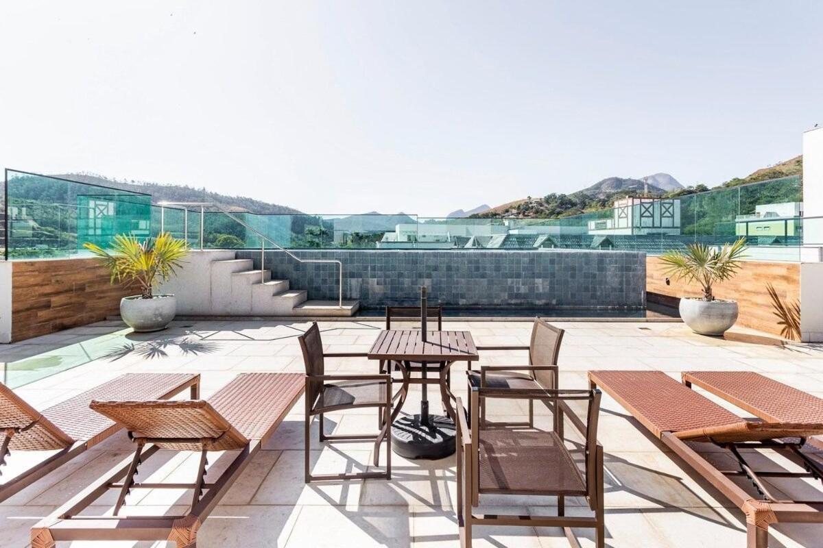 Apto Itaipava, Piscina Borda Infinita, Montanha Petropolis  Ngoại thất bức ảnh